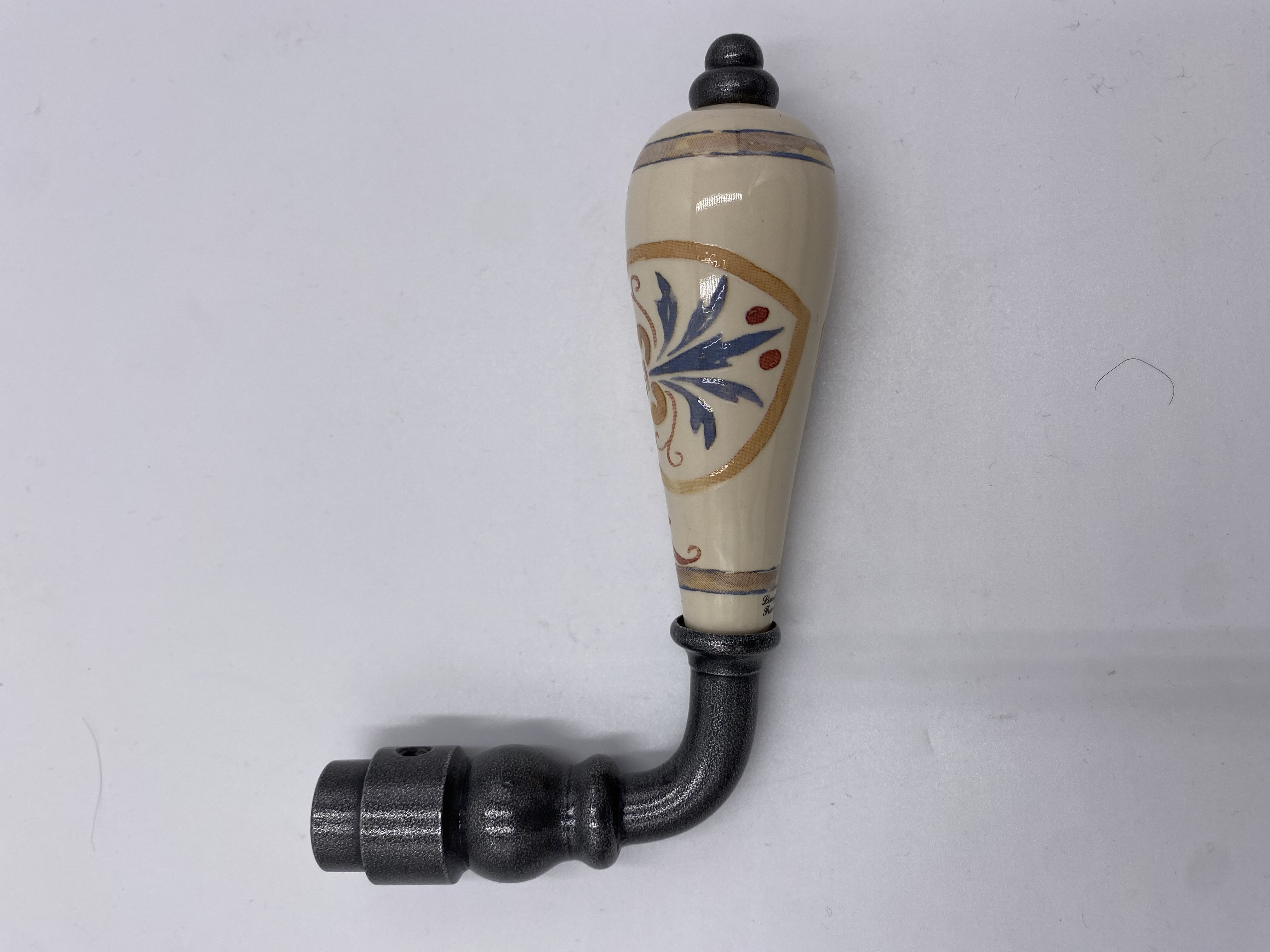 Drückerlochteil Porzellan