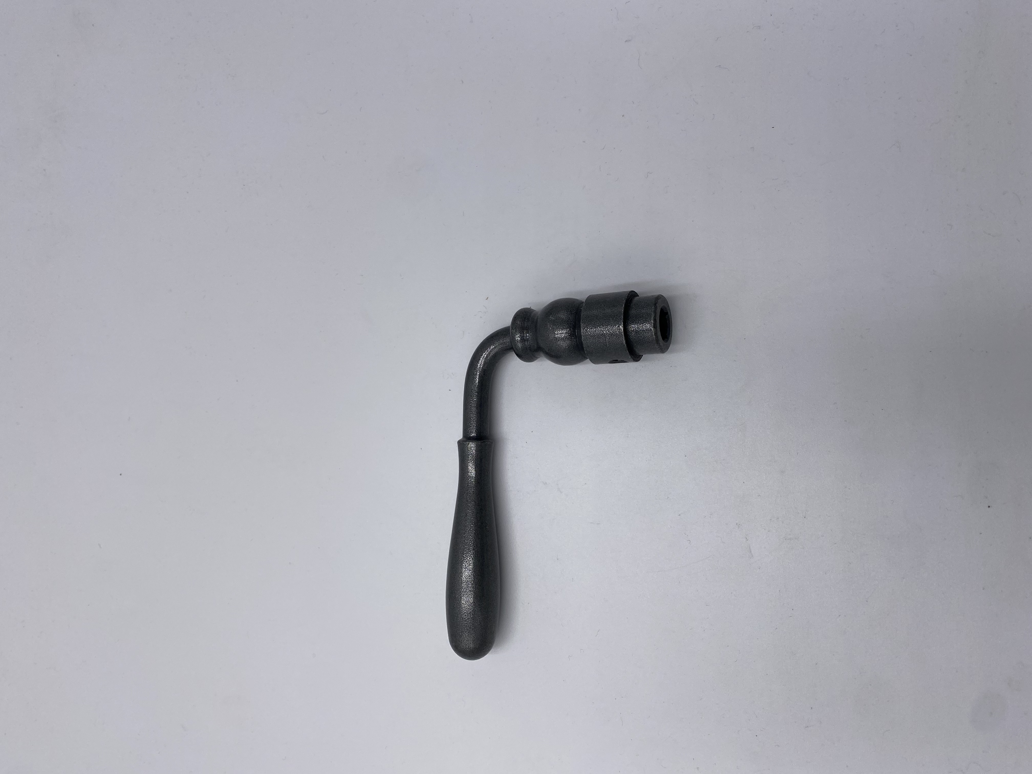 Drückerlochteil Eisen lackiert  