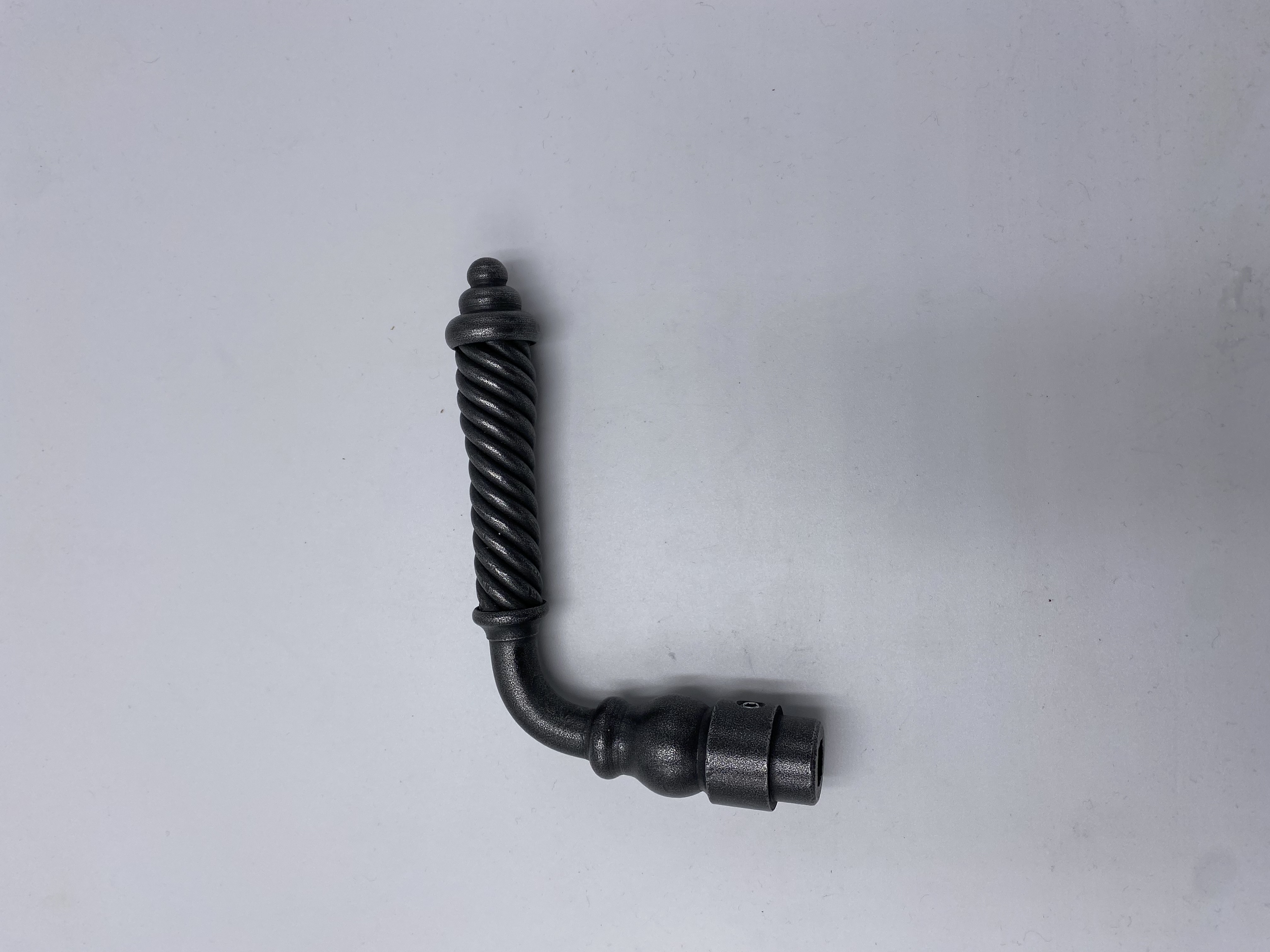 Drückerlochteil Eisen lackiert 