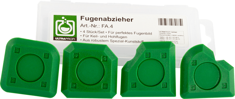 Fugenabzieher 4-tlg.