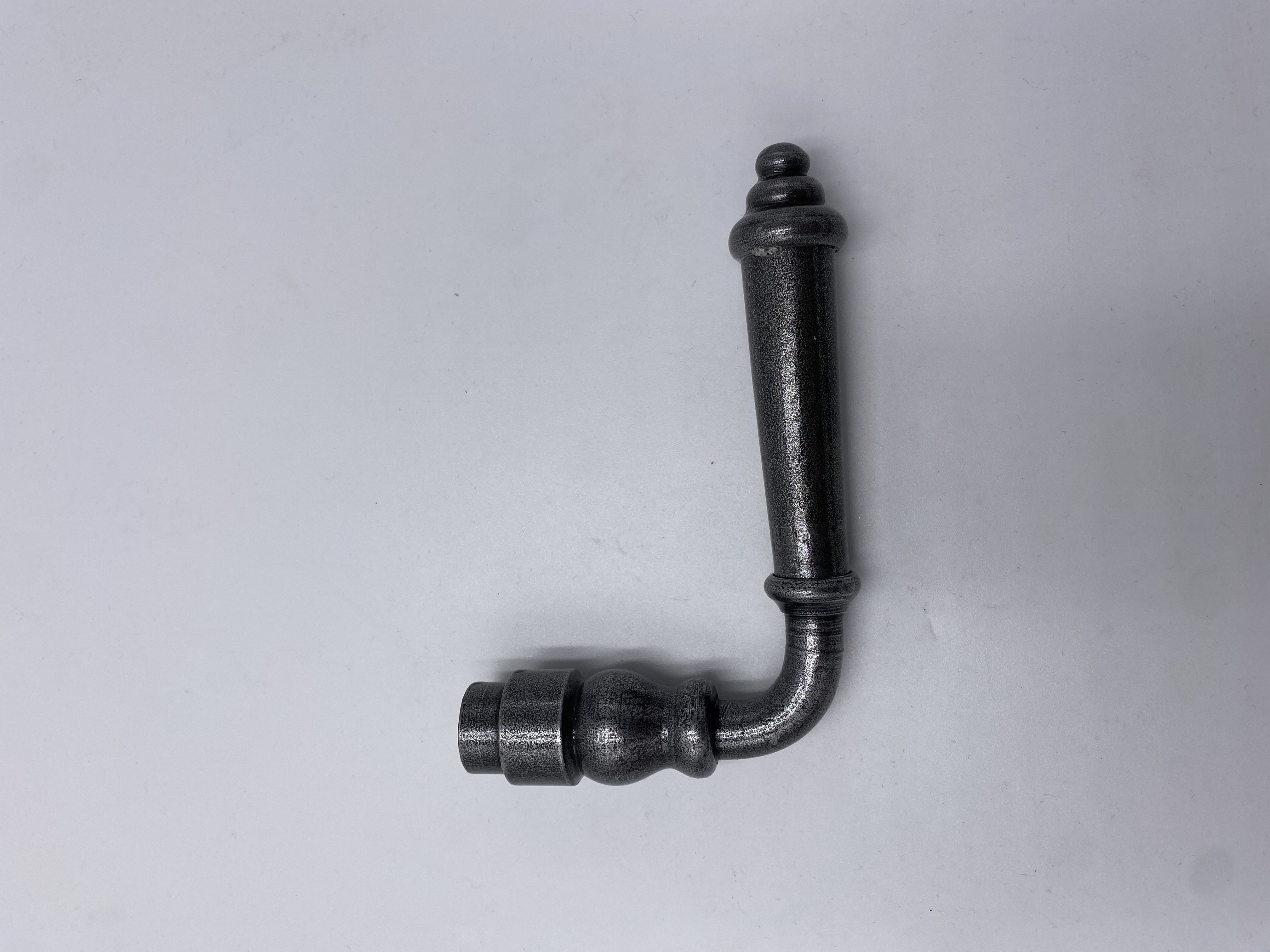 Drückerlochteil Eisen lackiert 